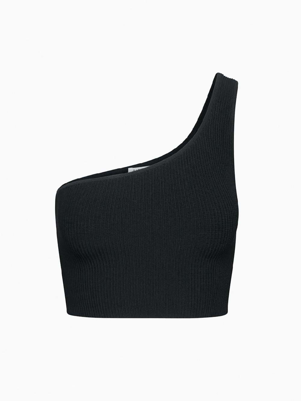 Aritzia Babaton Knit One-Shoulder Cropped Tank
